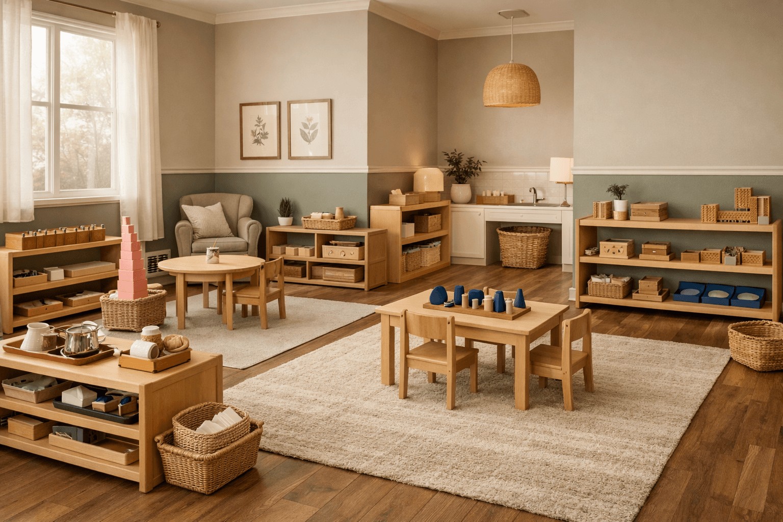Montessori classroom environment